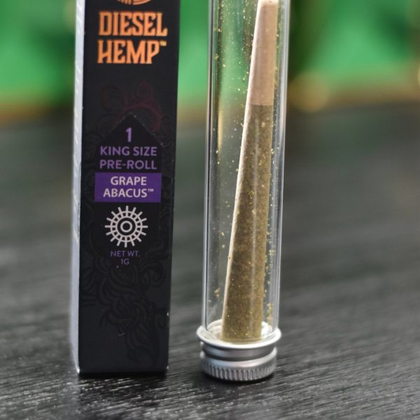 Diesel Hemp - Grape Abacus - Hemp Pre Rolls - Shanti's Lounge