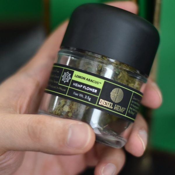 Diesel Hemp - Lemon Abacus Hemp Flower - Shanti's Lounge